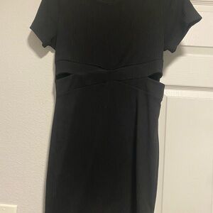 streetwear society black mini dress 💘